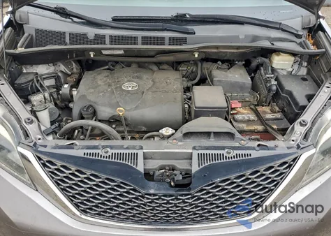 2017 Toyota Sienna Se from USA, damaged, VIN 5TDXZ3DCXHS826938